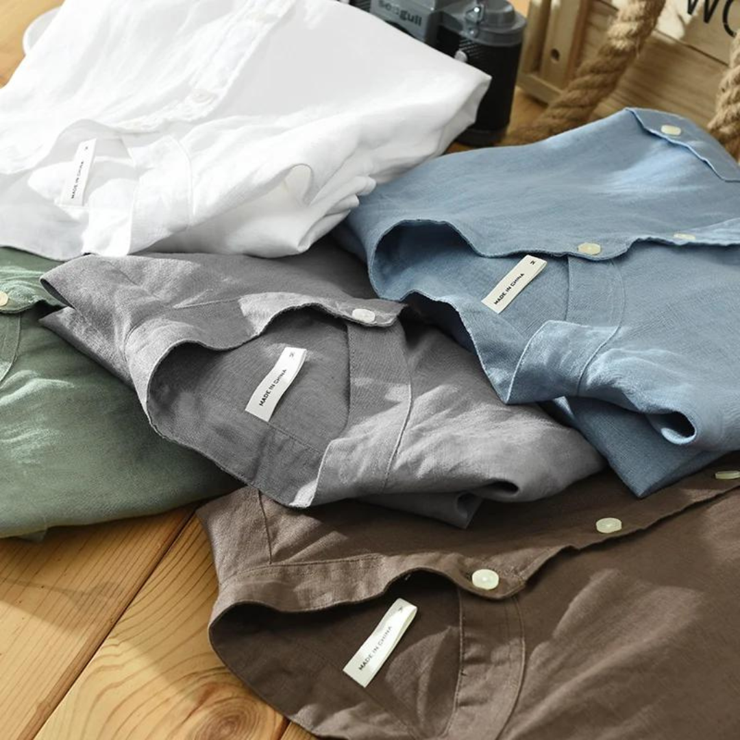 Joey – Men’s 100% Linen Summer Shirt