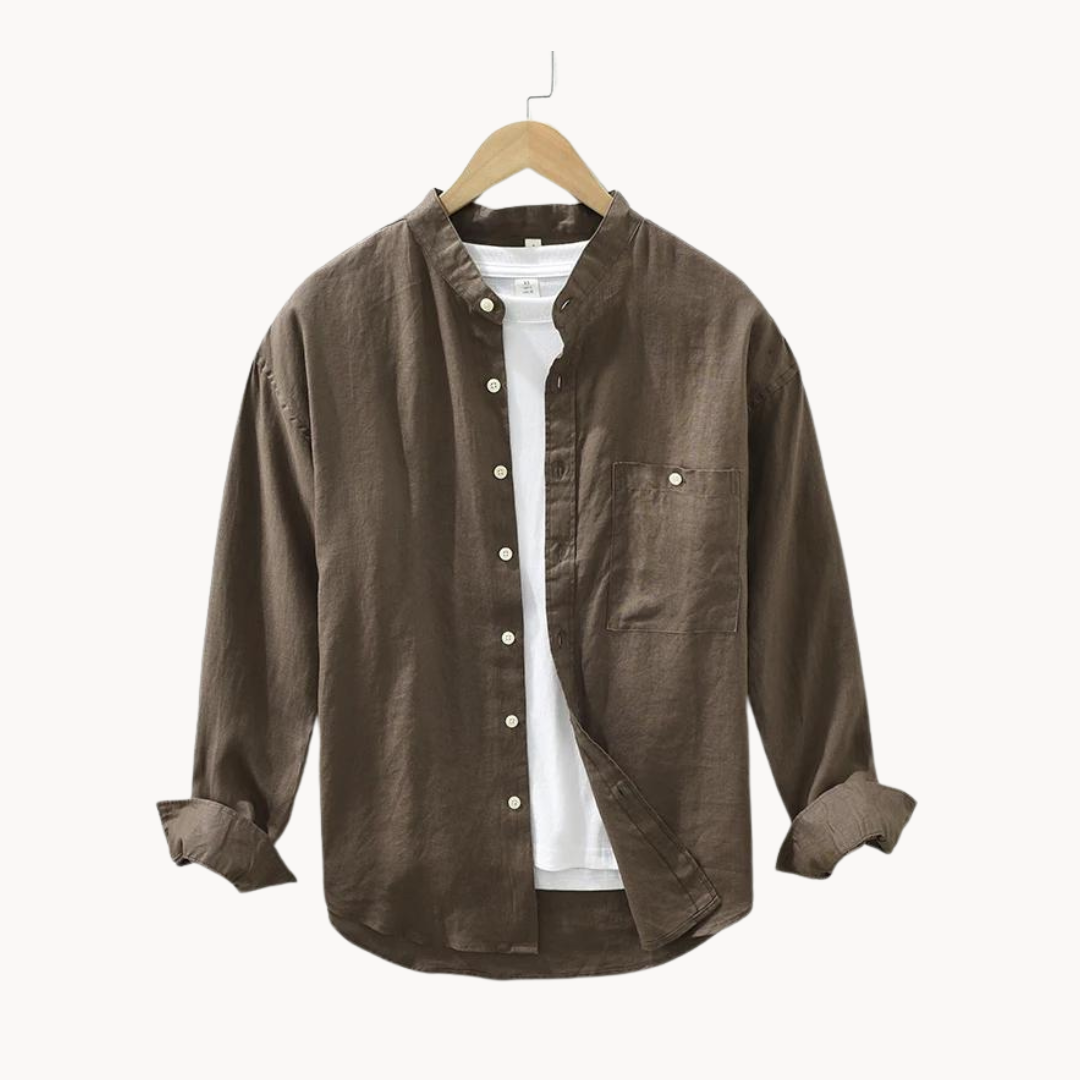 Joey – Men’s 100% Linen Summer Shirt
