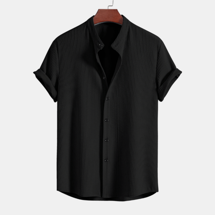 Franklin – Men’s Fine-Rib Textured Shirt
