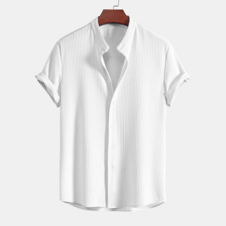 Franklin – Men’s Fine-Rib Textured Shirt
