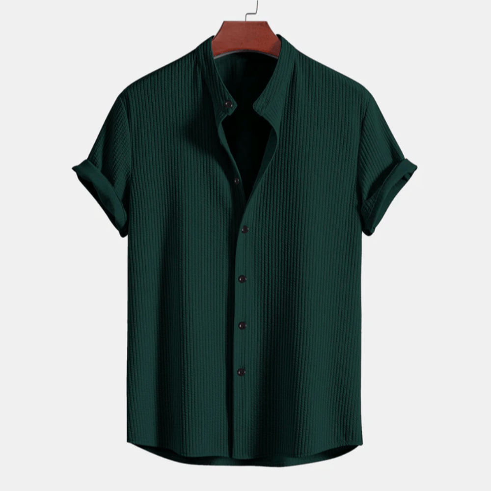 Franklin – Men’s Fine-Rib Textured Shirt
