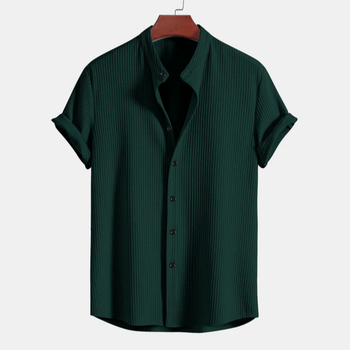 Franklin – Men’s Fine-Rib Textured Shirt