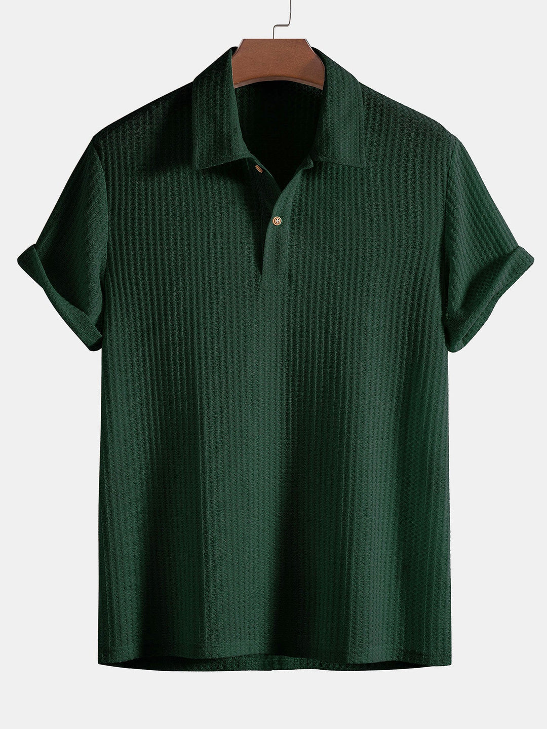 Feran | Honeycomb Knit Polo