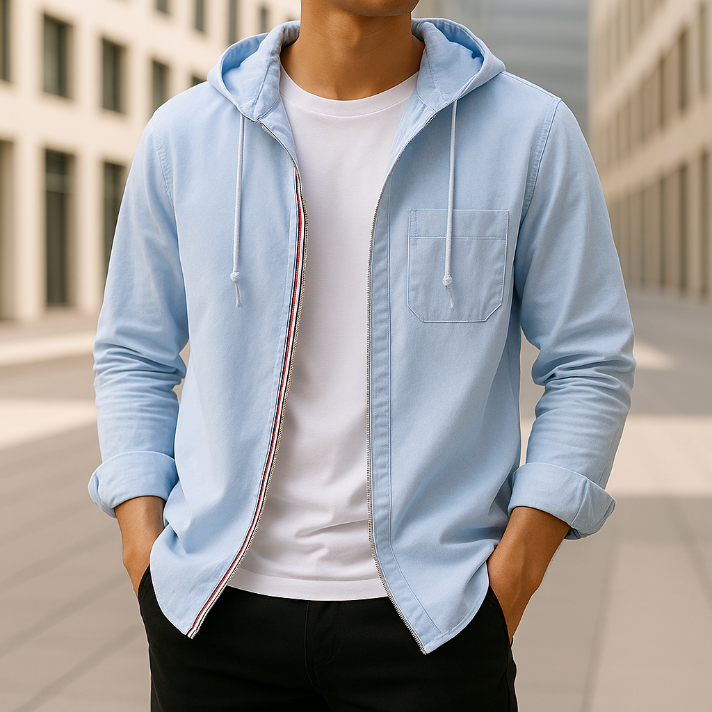 Vanni | Lightweight Hooded Shirt
