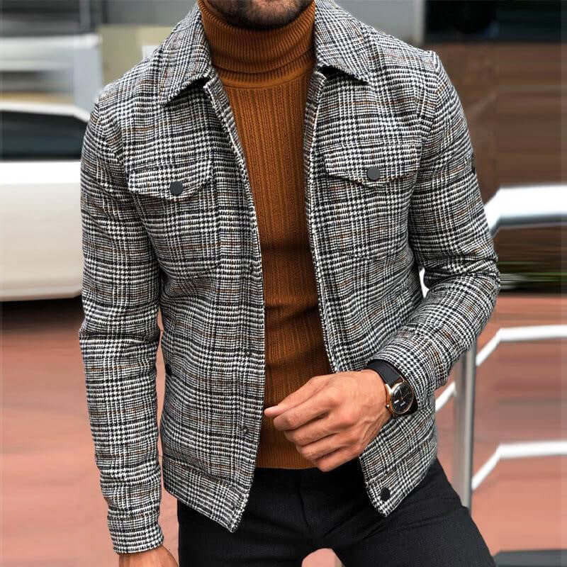 Tomas - Vintage checked jacket