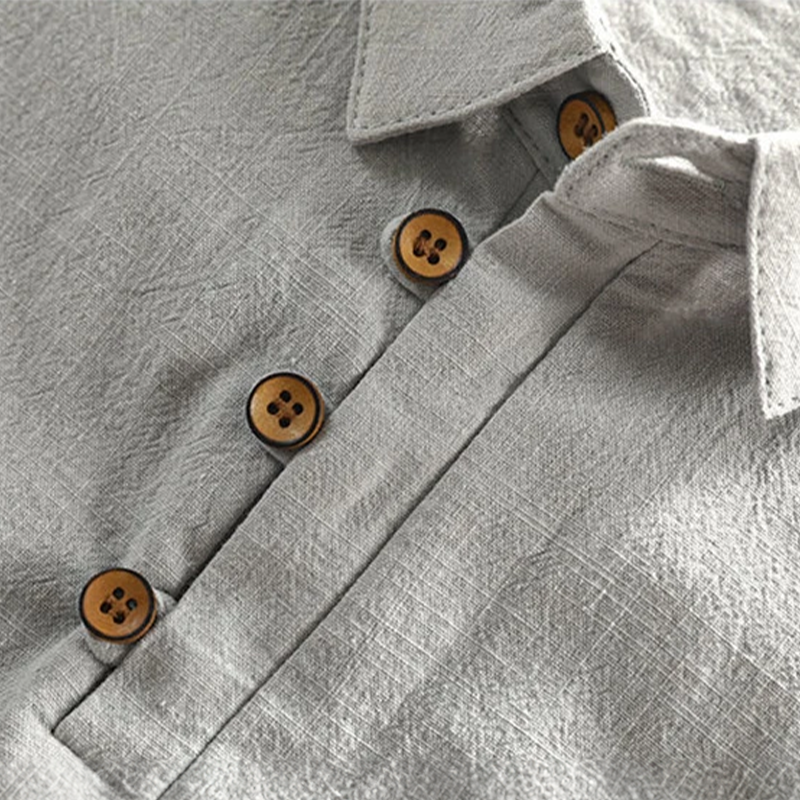 Elio | Linen and Cotton Polo