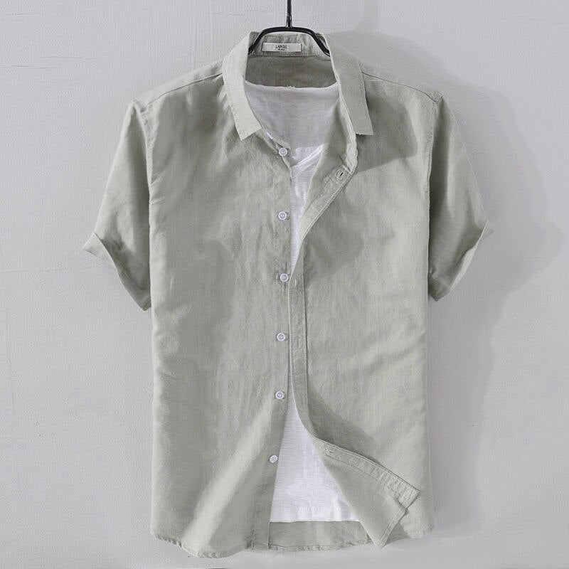 Bari | Summer Shirt in Linen and Cotton