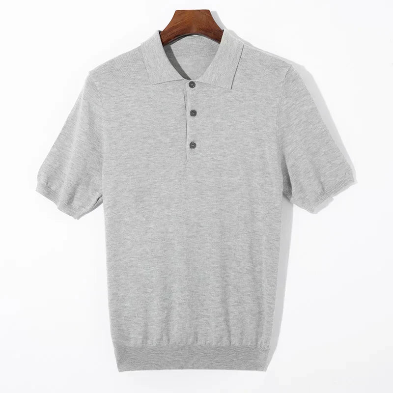 Lorenzi | Silk and Wool Polo