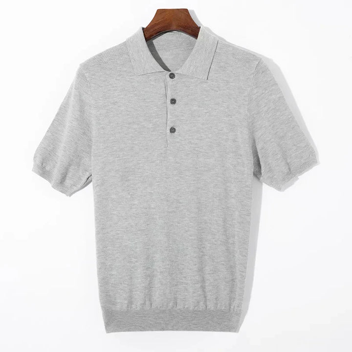 Lorenzi | Silk and Wool Polo