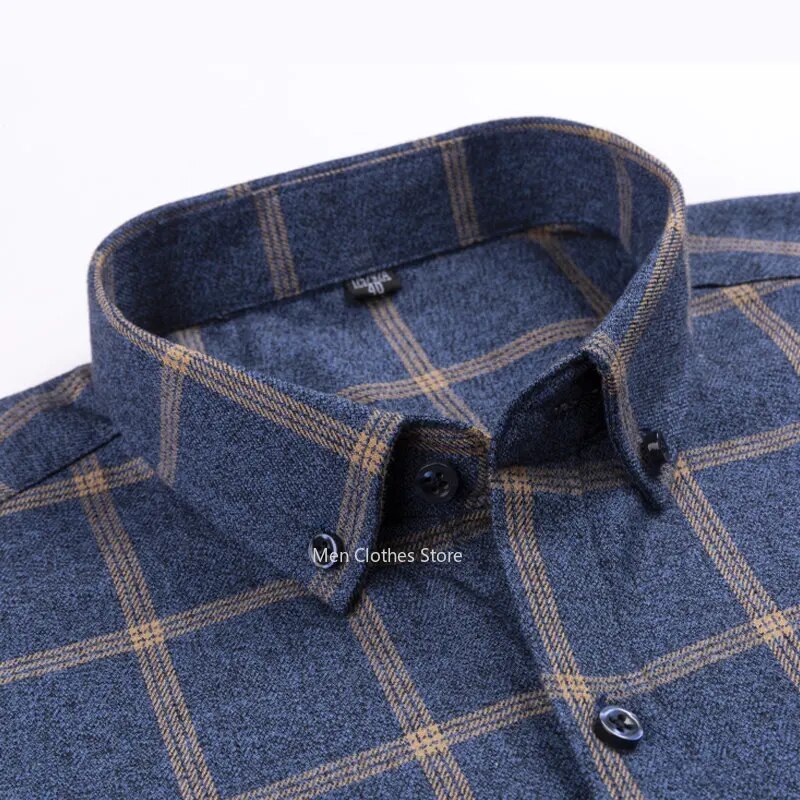 Oreste – Men’s Checked Cotton Shirt
