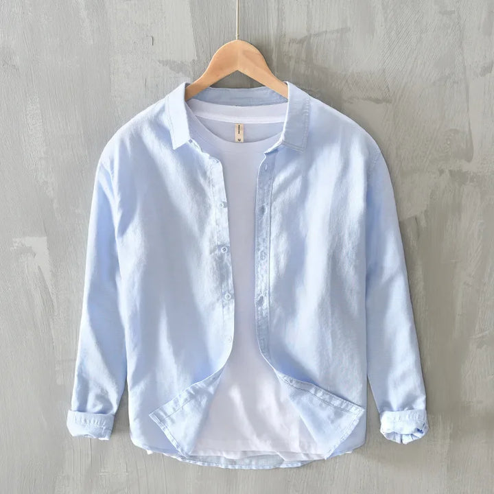 Positano | Cotton-Linen Tailored Shirt