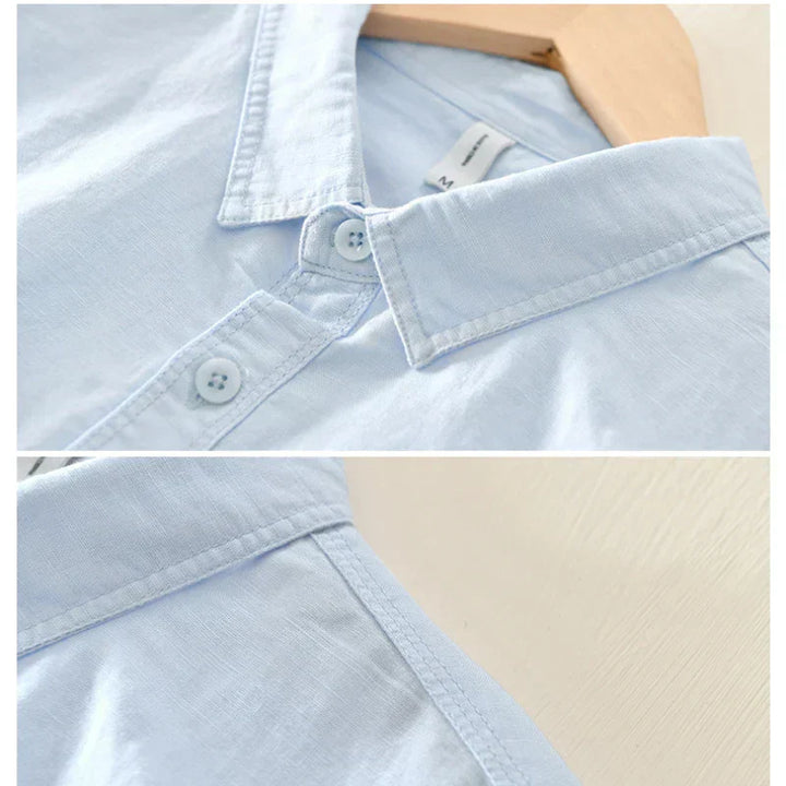 Positano | Cotton-Linen Tailored Shirt