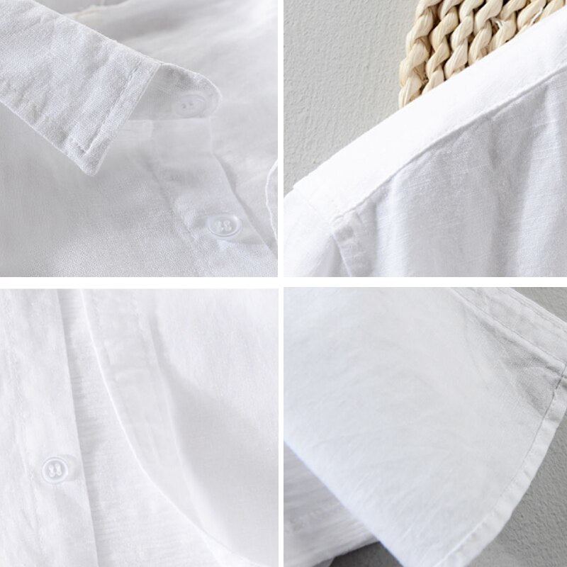 Bari | Summer Shirt in Linen and Cotton