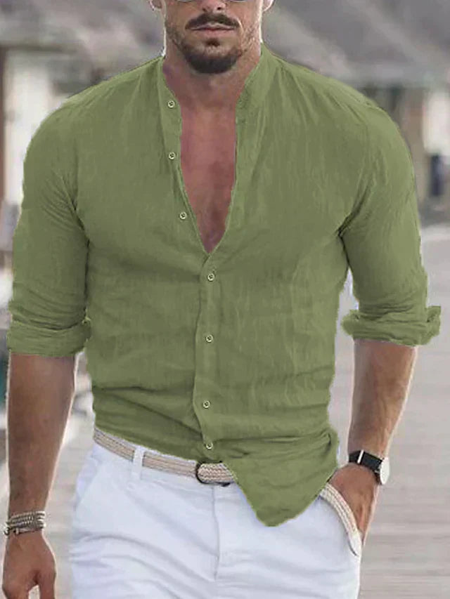 Pescara | Elegant Linen Shirt