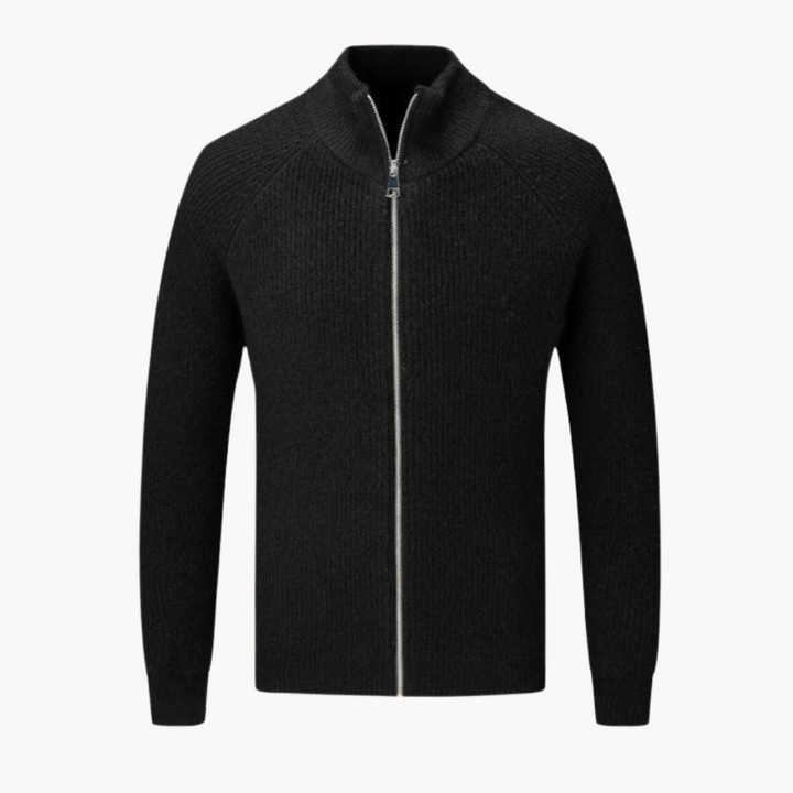 Giorgio | Cashmere Zip Cardigan