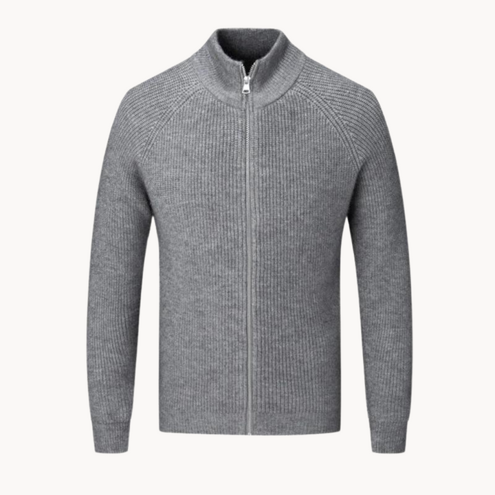 Giorgio | Cashmere Zip Cardigan