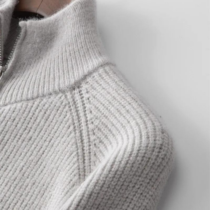 Giorgio | Cashmere Zip Cardigan