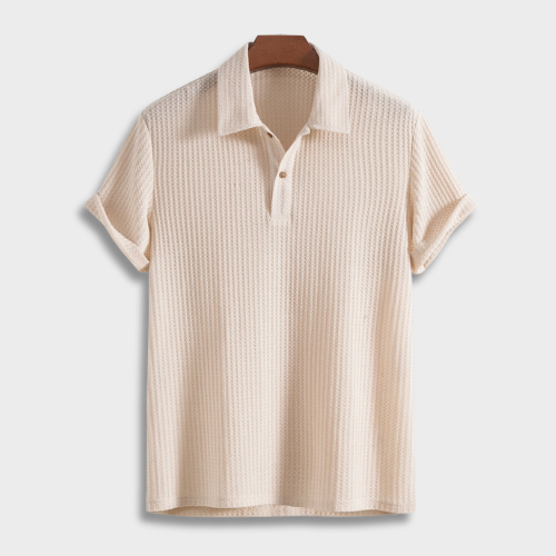 Feran | Honeycomb Knit Polo
