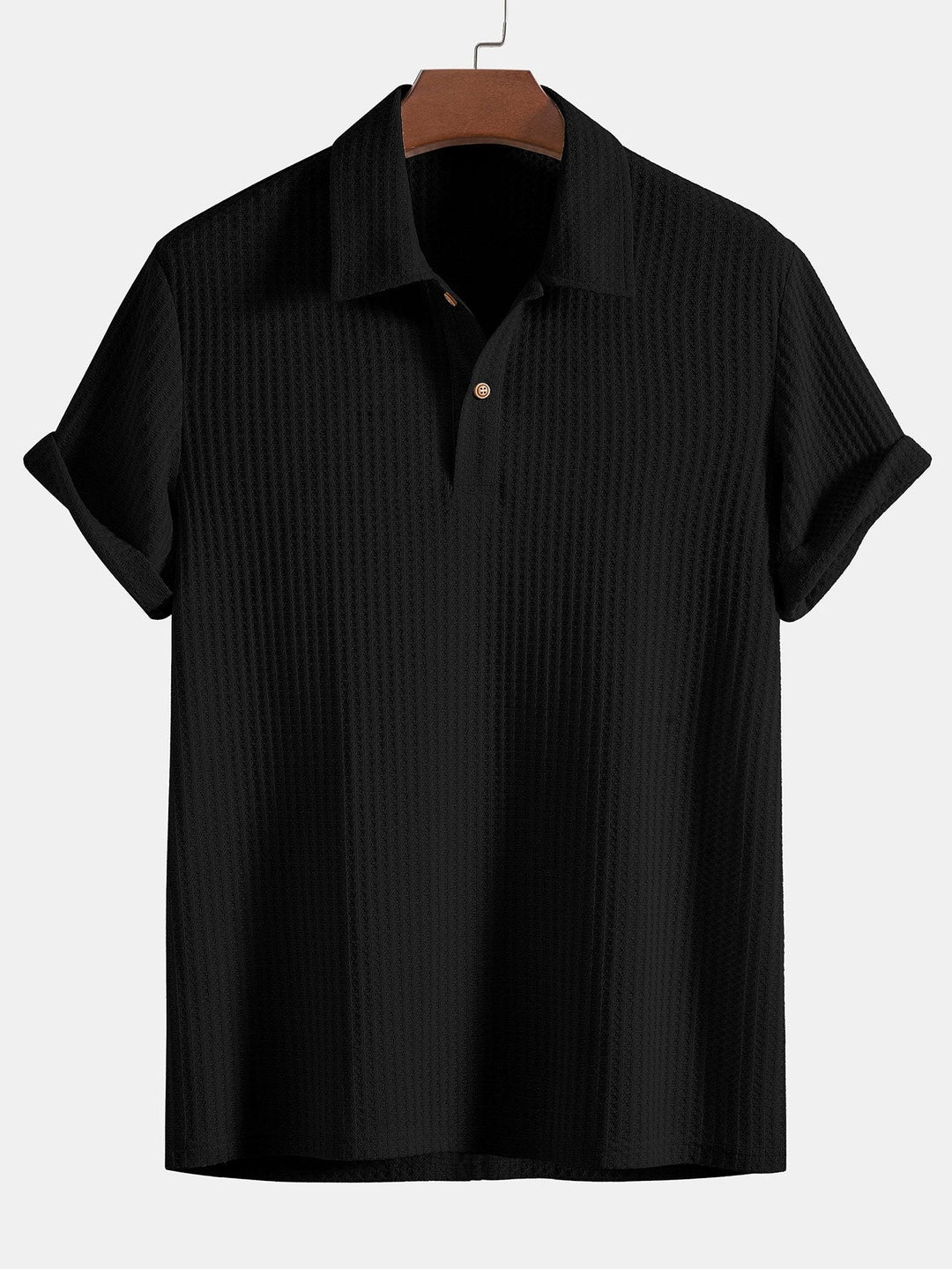 Feran | Honeycomb Knit Polo