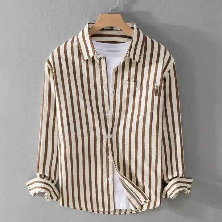Arturo | Striped Cotton Shirt