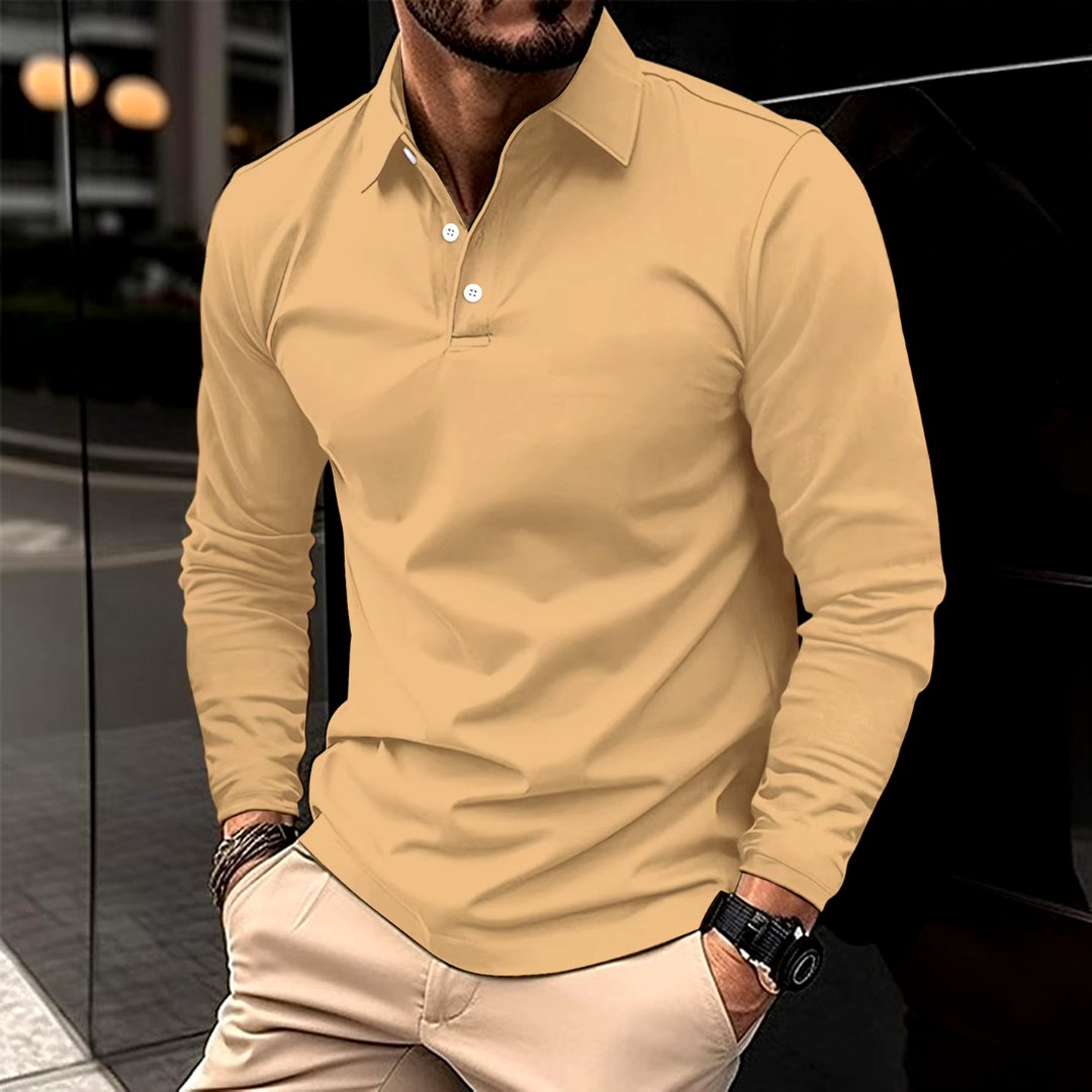 Jacopo | Casual Long Sleeve Polo