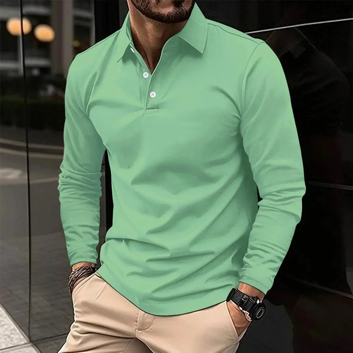 Jacopo | Casual Long Sleeve Polo